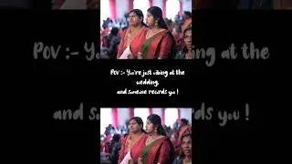 കല്യാണ മേളം 🎊#shorts #shortsfeed #unexpected #wedding