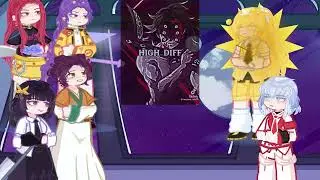 Fandoms react to kokushibo | Giyuu | Demon slayer | Gacha Life 2