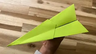 飞的高的上树纸飞机｜小吱吱设计｜折纸教程｜Tree-Climbing Paper Airplane That Flies High｜By Little Zhizhi｜Origami Tutorial