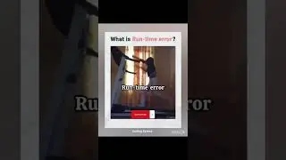 What is run time error? #codingmemes #funnymemes #programmingmemes #codingxpress #memes #codememes