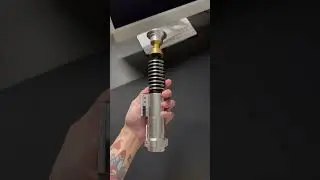 Luke Skywalker LEGACY Lightsaber - Galaxy&rsquo;s Edge #starwars #lukeskywalker #lightsaber #shorts