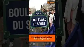 France Launches First Ever National Sports Day | Paris Celebrates F&ecirc;te du Sport