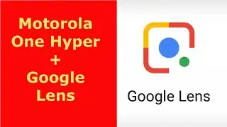 Motorola One Hyper com Google Lens