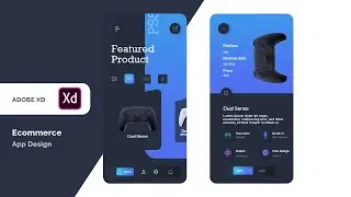 App Design In Adobe XD - Auto Animate , Prototype Animation Tutorial