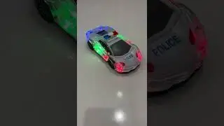 Epic RC Police Car with Flashing Lights 🚔| ASMR Short Unboxing #asmr