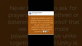 unity and prayer is powerful 🕊️ #prayers #god #unity #faith #trust #Jesus #youtube #FYP #reels #love