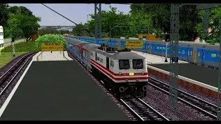 Bhopal Shatabdi And Lucknow Shatabdi Parllel Departure From New Delhi