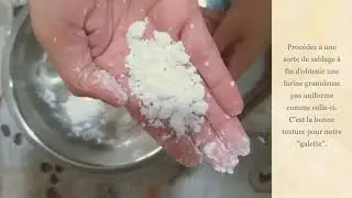 Fécule de manioc : hydratation pour préparer le tapioca brésilienne