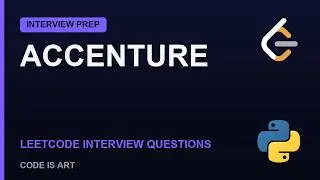 Accenture Coding Interview Questions 2026 | LeetCode Solutions in Python