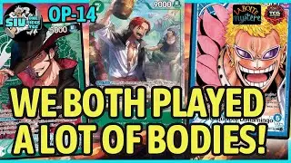 WE BOTH PLAYED A LOT OF BODIES! - OP14-EB04 🟢 Mihawk VS. 🔵 Doflamingo 🎮 GAMEPLAY