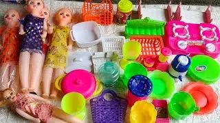 6:21 Minutes Satisfying with Unboxing Barbie Princess Bedroom Dress Mini Playset ASMR | Review Toys