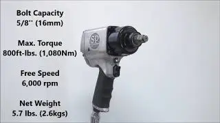 **SP AIR** 　SP 1140EX Impact Wrench