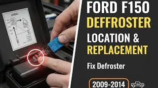 FORD F150 REAR DEFROSTER RELAY LOCATION & REPLACEMENT (2009-2014) | Fix Defroster
