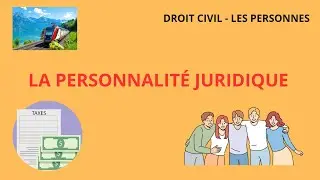 LA PERSONNALITÉ JURIDIQUE