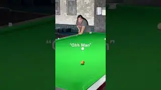 &ldquo;I Swear I Aimed&hellip; I Think 😅🎱&rdquo;