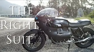 Cafe Racer (Moto Guzzi V7 Stone by Brad Bennett)
