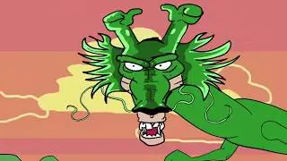 DRAGON BALL meets RICK AND MORTY