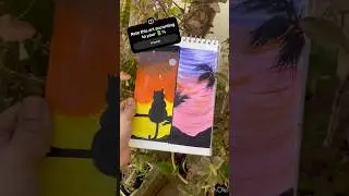 Easy painting ideas💡#shorts #youtubeshorts #painting #art #diy #shortsfeed #tutorial #acrylic #easy