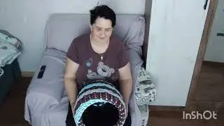 Снегопад /показ кашпо /уборка /как живут в русской деревне... 