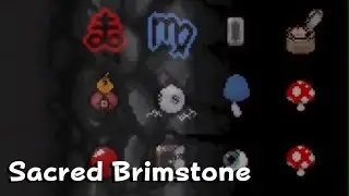 Sacred Brimstone + 2x Magic Mush | The Binding of Isaac