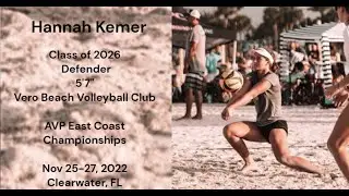 Hannah Kemer 2026 East Coast Championships 2022