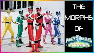 EVERY 'Power Rangers Time Force' MORPH EVER