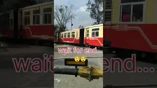 INCREDIBLE footage of a speeding train at a railway crossing..😱😱