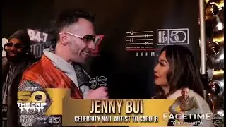 Todd interviews Cardi B's Nail Tech, Jenny Bui at the Hip Hop 50 Fashion Show &ldquo;The Drip&rdquo;