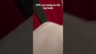 POV you sleep on the top bunk 😂 #funny #trending #meme #fyp