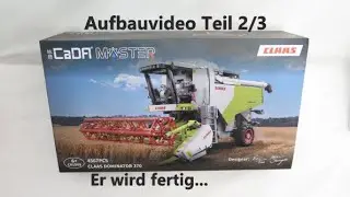 Toller Aufbau mit Qualit&auml;tsm&auml;ngel! I CADA I Claas Dominator 370 I Set: C61508 I 4567 Teile I Teil 2