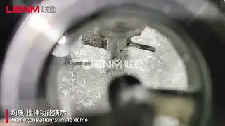 LIENM Vacuum Jacket Homogenizer With Steam Heating Function 2-way Stirring Mixer Emulsifier
