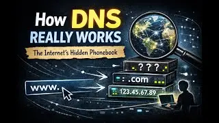How DNS Really Works (The Internet’s Hidden Phonebook)