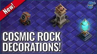 Cosmic Rock Event Decorations - October 2025 | Clash of Clans