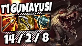 T1 Gumayusi Twitch vs Jhin [ ADC ] Patch 12.1 Ranked Korea ✅