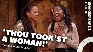 Cymbeline banishes Posthumus | Act I scene 1 | Cymbeline (2025) | Shakespeare's Globe