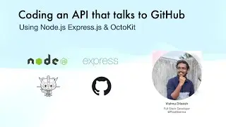 Учебное пособие по созданию API с использованием Node.js, Express.js и OctoKit, взаимодействующего с GitHub.