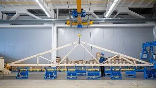Medinių santvarų gamyba - Matek