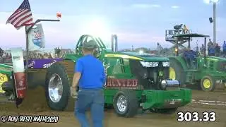 HORSEPOWER PRO STOCK TRACTORS  SCHEID DIESEL EXTRAVAGANZA   PRO PULLING LEAGUE