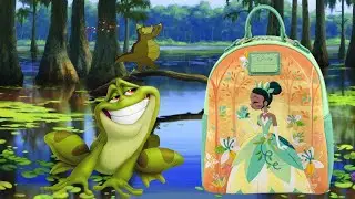 Beautiful Tiana!!! Loungefly Disney Princess and the Frog Tiana Mini Backpack