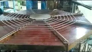 Automatic Spiral Fanguard Making Machine