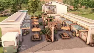 Food Park The Sims 4 build