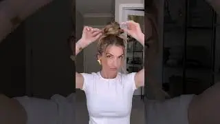 MESSY BUN TUTORIAL FOR LONG HAIR