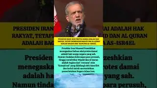 Pernyataan Tegas Presiden Iran #trending #breakingnews #iran