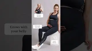 Activewear - pregnant women #pregnantbelly #pregnancy #pregnant #sportypregnancy #gravid #graviditet