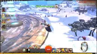 Toymaker Tixx stops at Divinity's Reach - GW2 Wintersday event stop 2