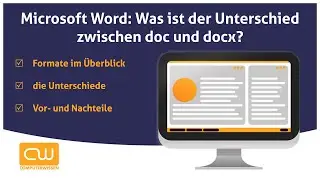 Microsoft Word: Was ist der Unterschied zwischen doc und docx?