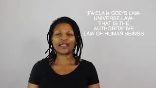 GOD LAW- is IFA ELA LAW
