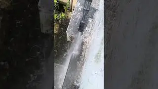 Outside wall full water washing 