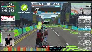 Zwift - Race: Stage 3 - Race - Tour de Zwift (C) on BRAEk-fast Crits and Grits in Scotland