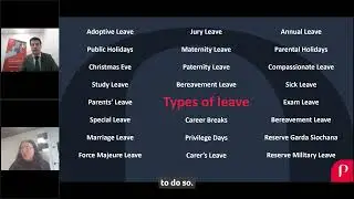 Annual Leave and Holiday Entitlements - Types of Leave